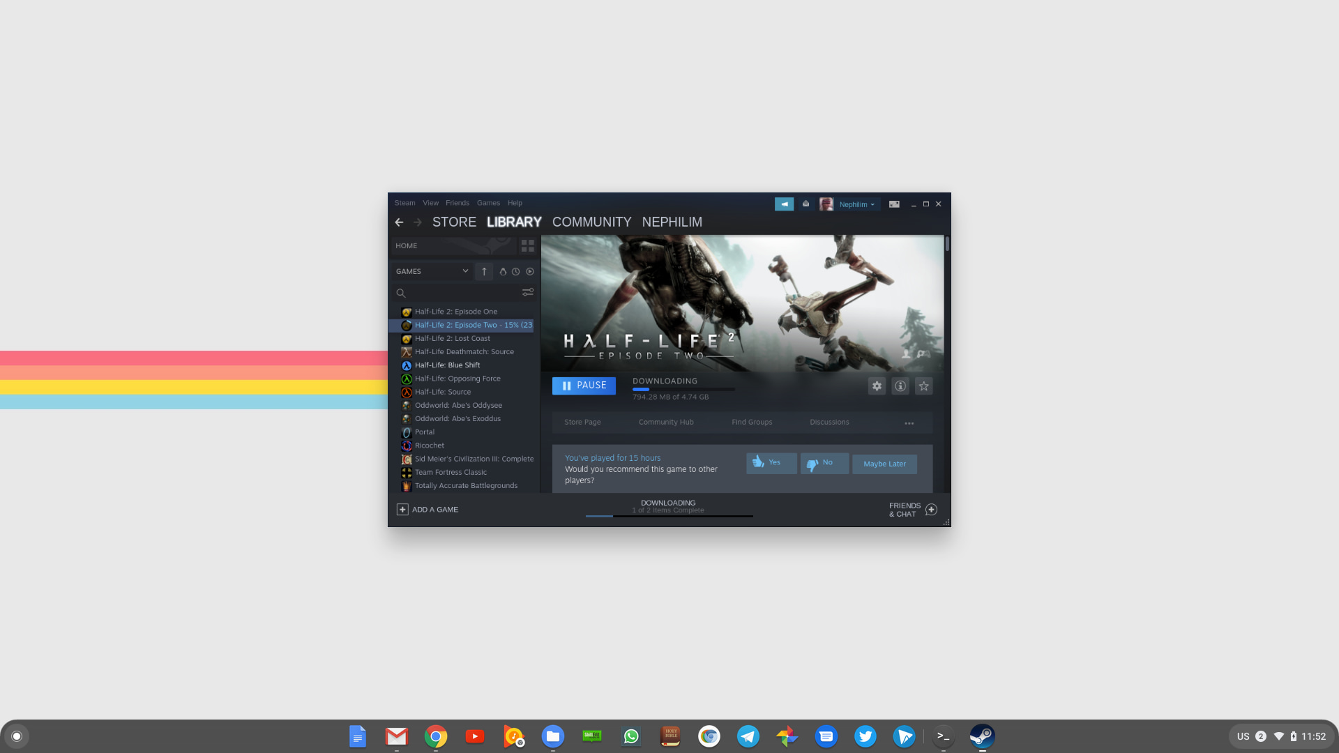How to install Steam on a Chromebook