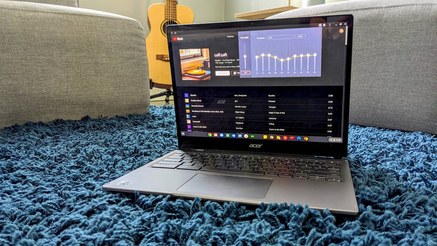 How to use an EQ for your Chromebook audio playback