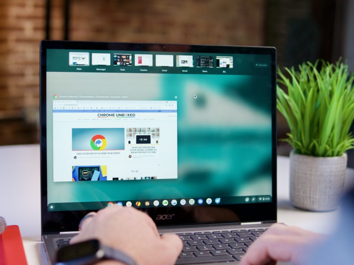 Google raising max number of Virtual Desks on Chromebooks