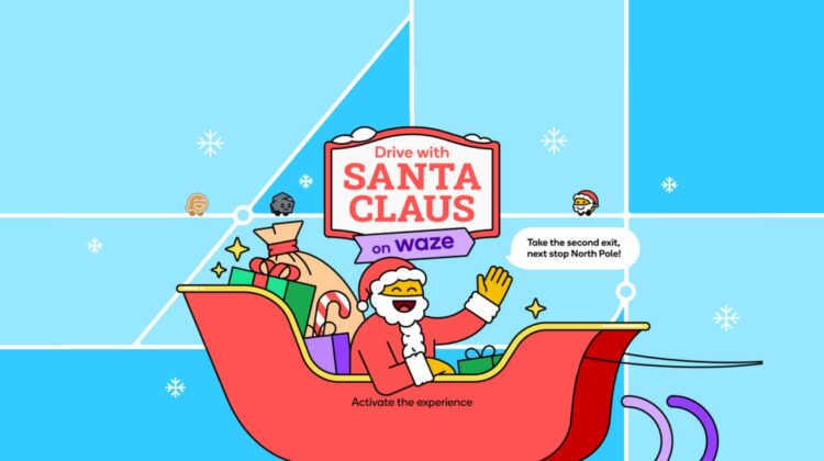 Santa Claus Waze
