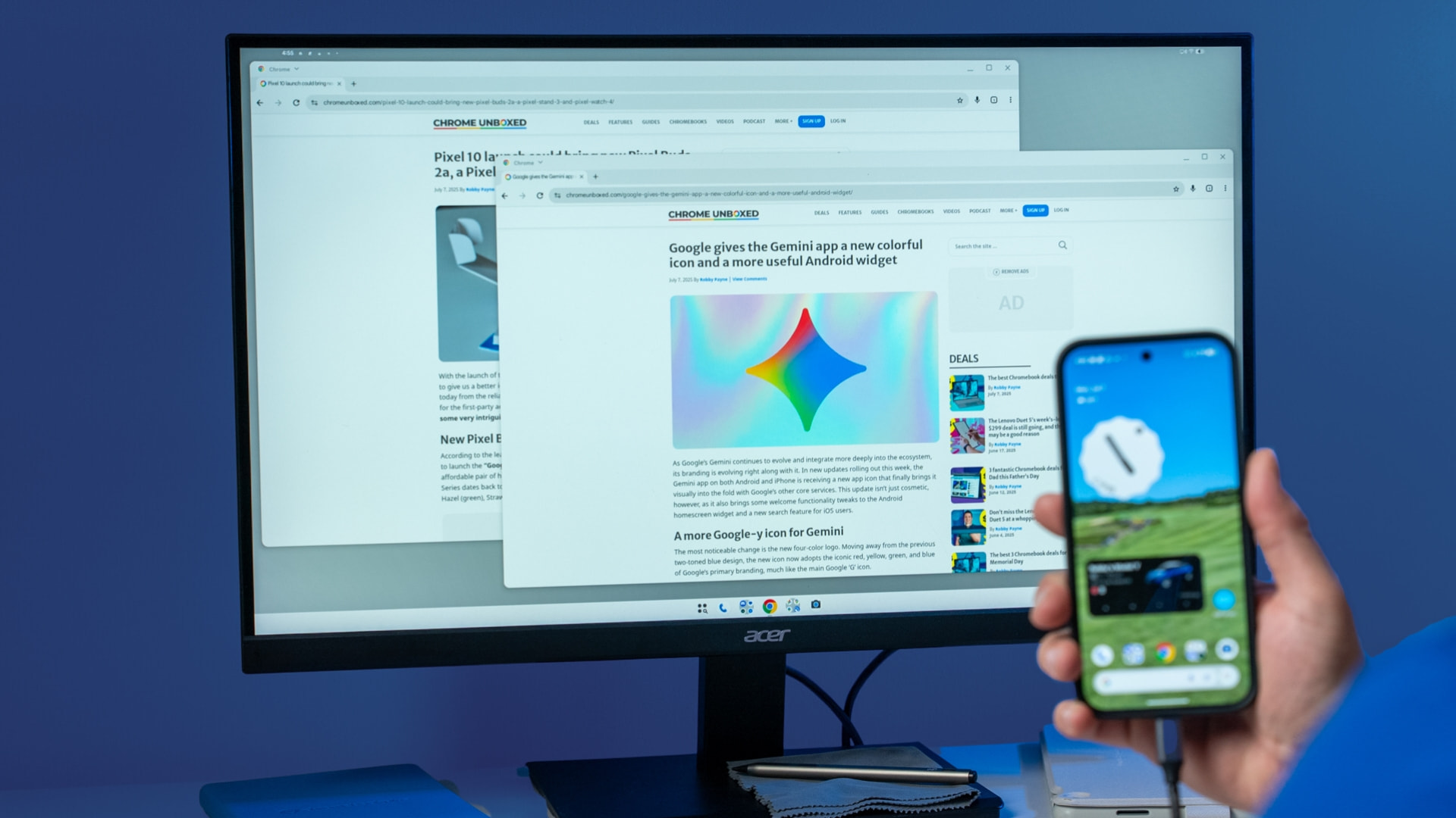 Android Desktop just got a casting upgrade, but here is why I don’t think it’s Aluminium OS
