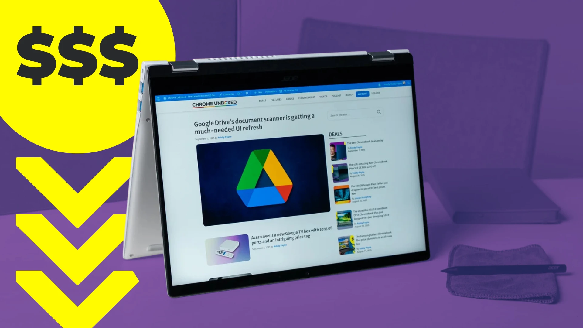 The Acer Chromebook Plus Spin 514 hits an all-time low price of $499