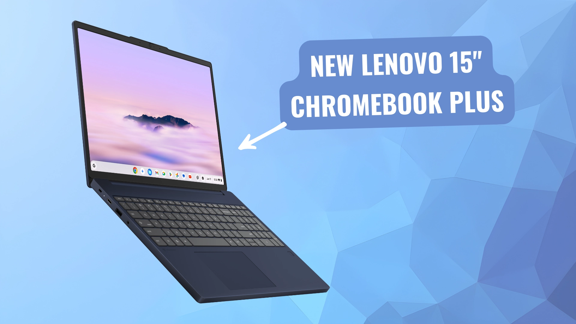 Lenovo Expands Chromebook Plus Lineup with New 15-inch Model