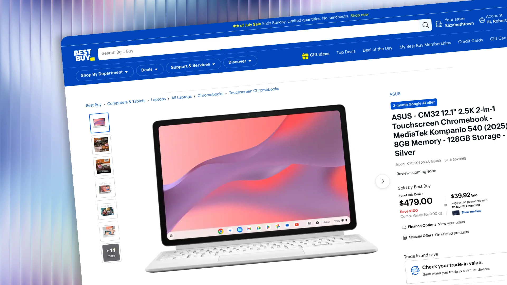 The impressive ASUS CM32 Detachable from CES 2026 just landed at Best Buy and is...