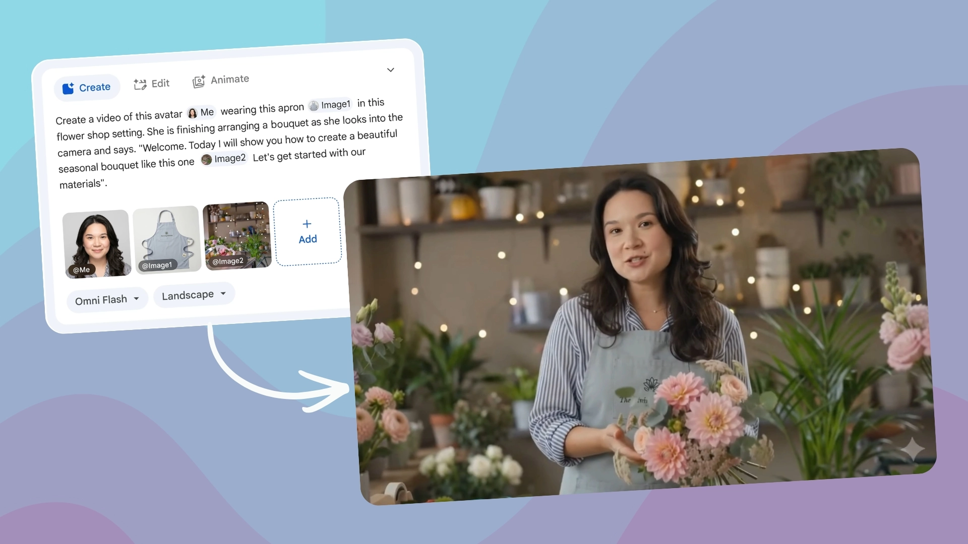 You can now edit videos with just prompts and create custom avatars in Google Vids thanks to Gemini Omni