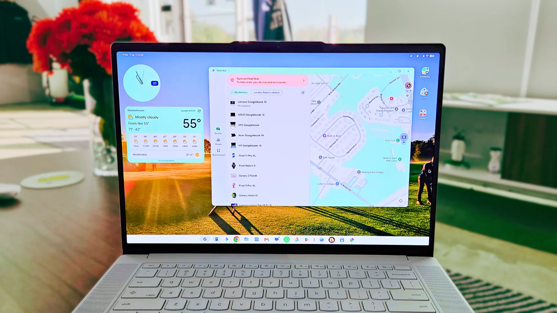 Google explains why Find Hub disappeared from Googlebook